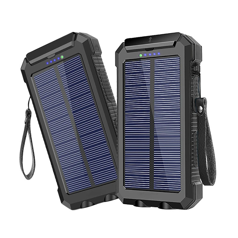 Hva er fordelene med 20000mAh Power Bank Solar Charger sammenlignet med den vanlige?
