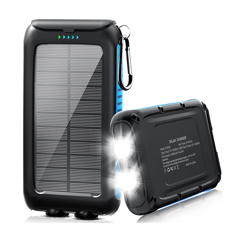 30000mAh Solar Panel Power Bank