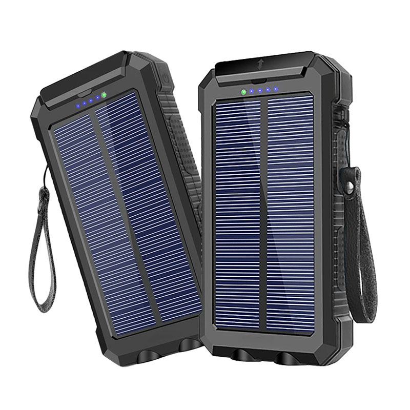 Solar Power Bank Hurtiglading for mobiltelefon